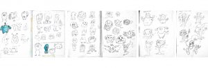 Epic taps 2D Game artbook quinquez