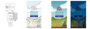 Epic taps 2D Game artbook quinquez