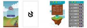 Epic taps 2D Game artbook quinquez