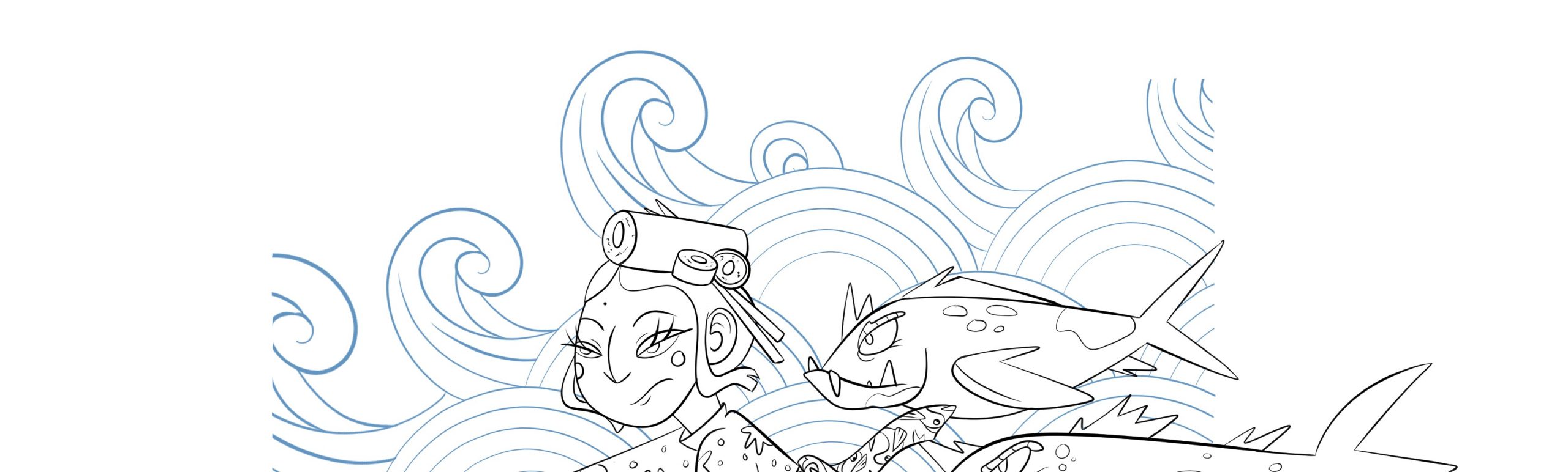 Sushi Ilustración