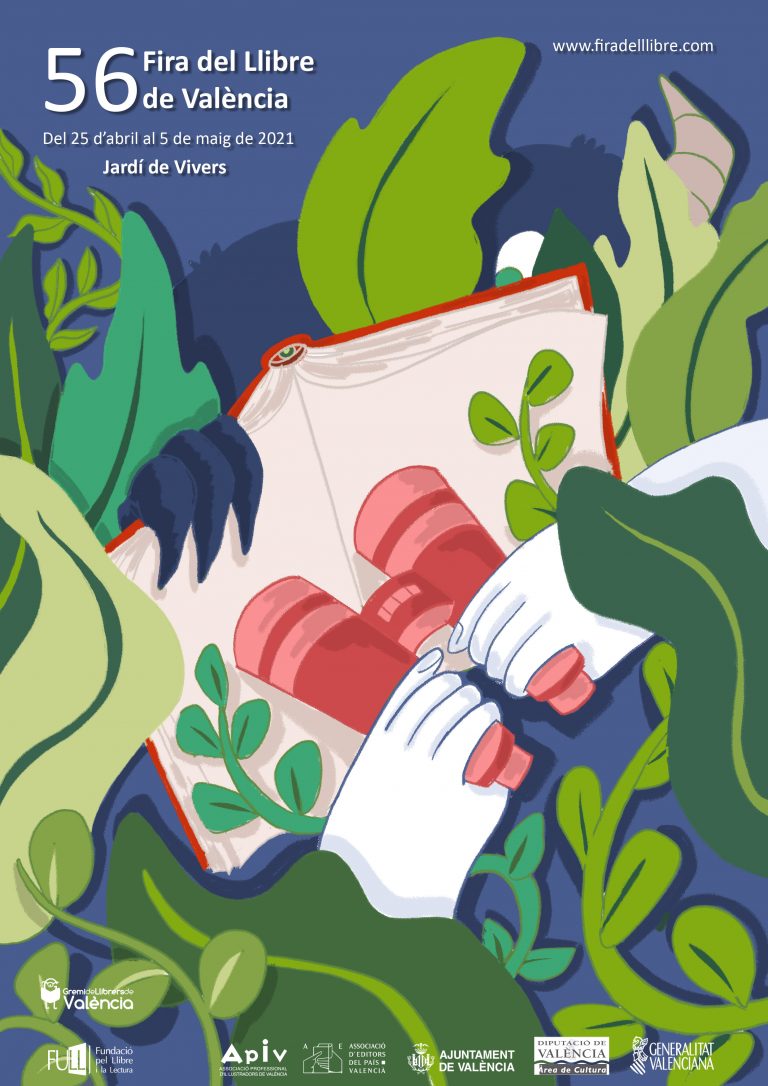 Cartell Fira del Llibre propuesta dos QUINQUEZ