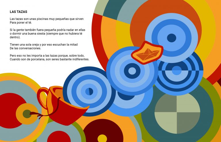Ilustracion Poema Tazas Pasado Quinquez