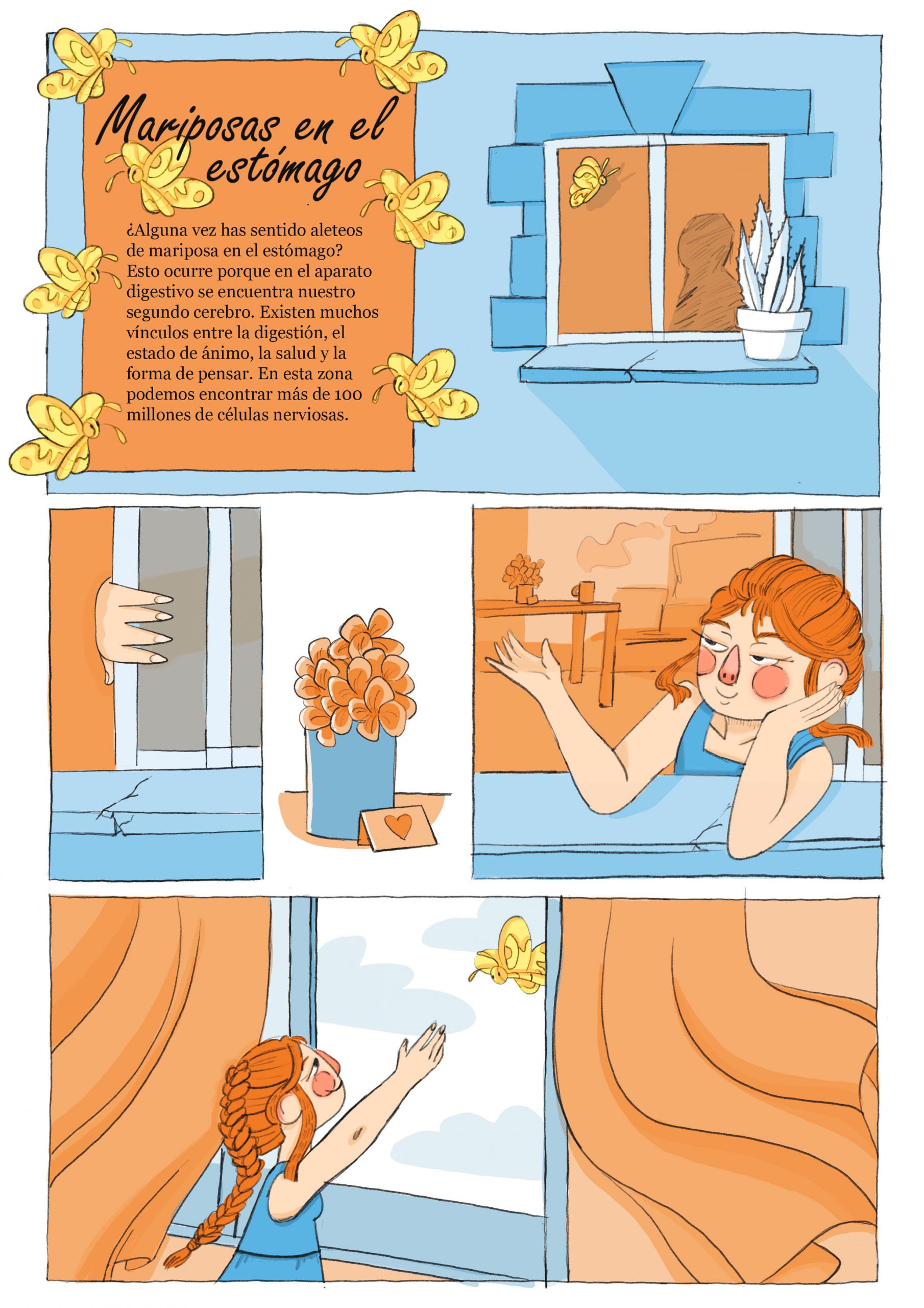 Mariposas en el estómago
