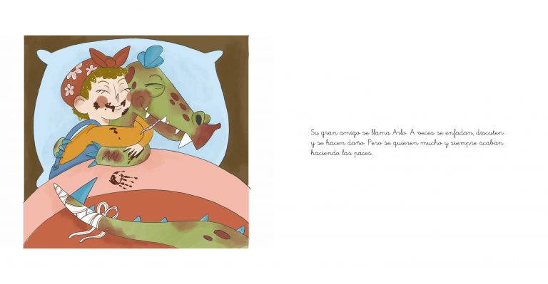 Tina y Arlo Álbum Ilustrado QUINQUEZ
